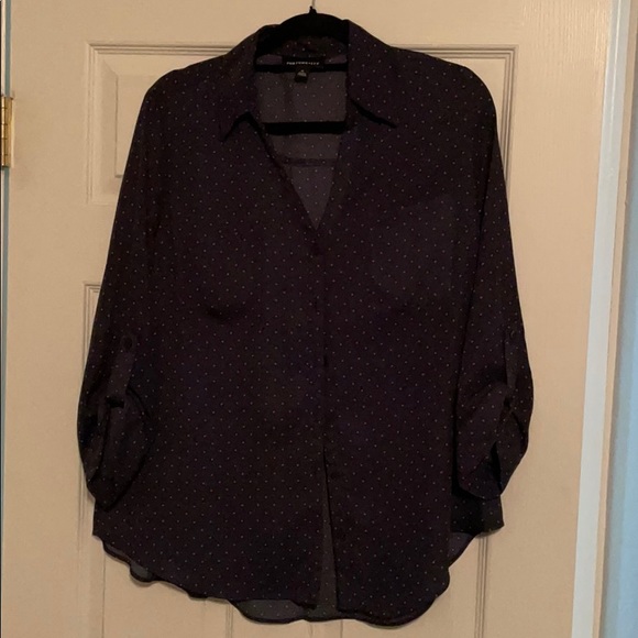 Navy button down - Picture 2 of 2